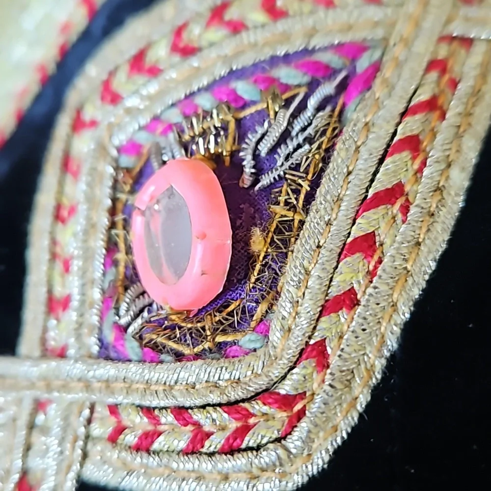 Vintage Ottoman velvet rock n roll vest